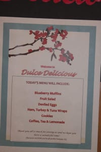 Dulce Delicious menu